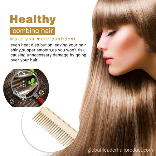Steam Flat Iron Fold V Styling Comb Copper Electric Hot Comb Factory